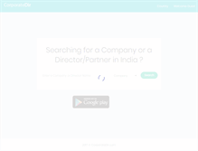Tablet Screenshot of corporatedir.com